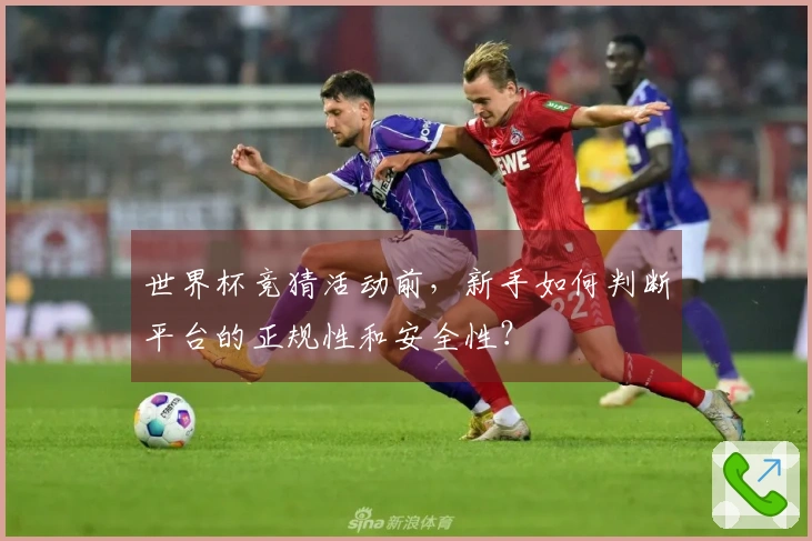 世界杯竞猜活动前，新手如何判断平台的正规性和安全性？
